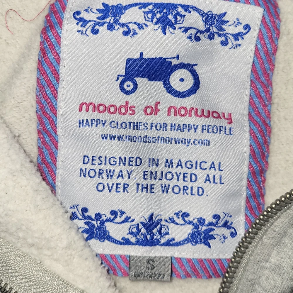 Moods of Norway How‎ To Build a Snowman Hooded Jacket Women's Size Small